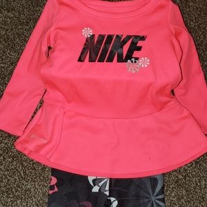 Nike shirt and leggings